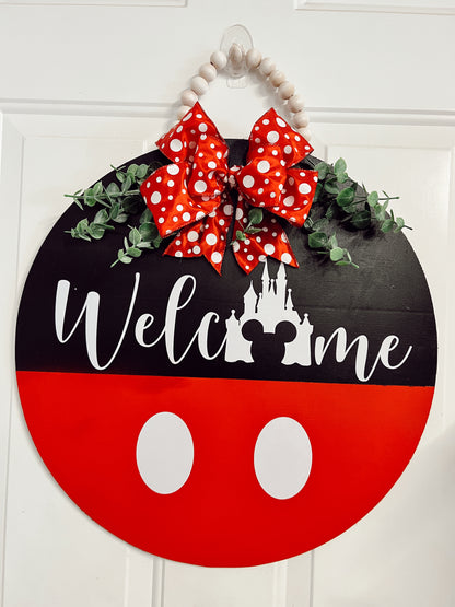 Castle Inspired Door Hanger