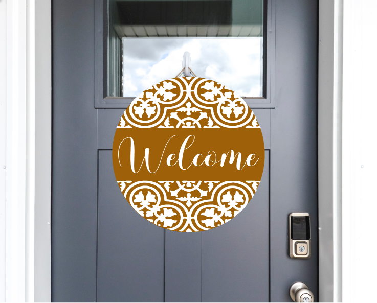 SVG || Bayona Deco Welcome door hanger