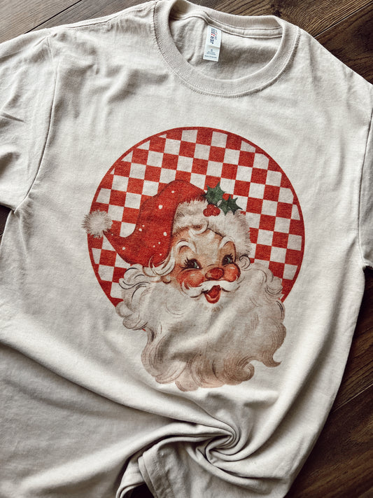 Vintage Santa Tee