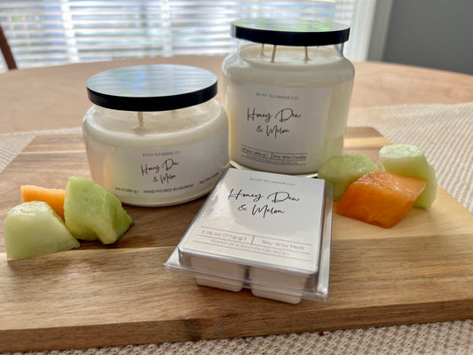 Honey Dew & Melon Candle Collection